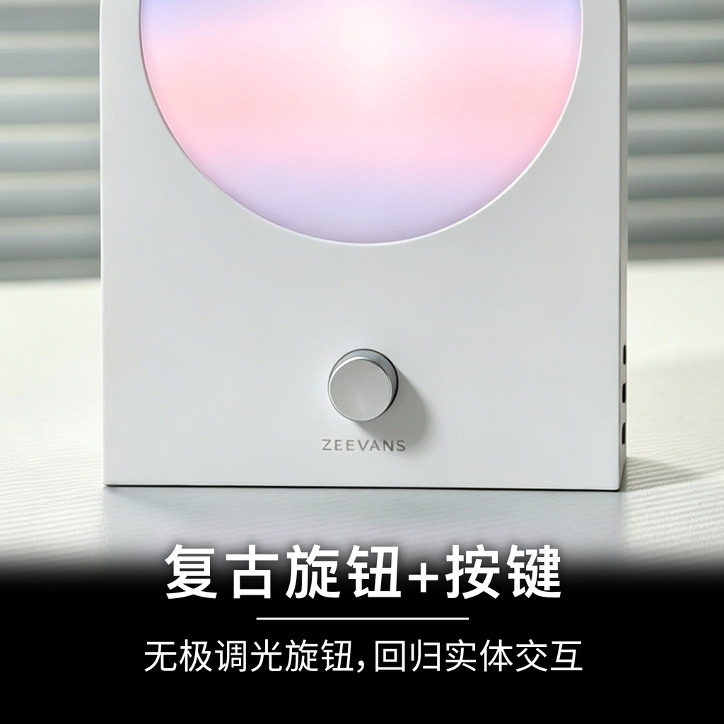 ZEEVANS Vibe Table Lamp - 127-Pixel Dynamic Ambient Light