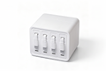 Zeevans F63 160W GaN Desktop Charging Station – 4-Port Built-in Cable Fast Charger